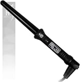 HerStyler Baby Curls Grande Professional Ceramic Black Hair Curling Tong
