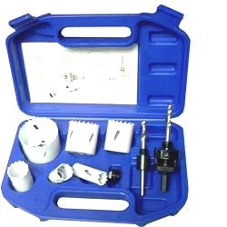 SAW HOLE 9 PC,PLUMBERS KIT, BI