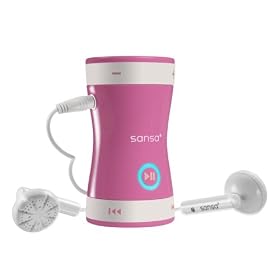Sansa Shaker 512Mb Pink MP3 Player