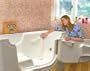 Slide-In Handytub AMERICAN MADE Wheelchair Accessible WalkIn Tub Air & Whirlpool System + FREE BONUS
