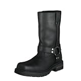 ARIAT Mens CARBIDE H2O MOTORCYCLE BOOTS, Black by Ariat