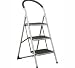 Step Stool 3-Tread 150kg Capacity Sealey ASL23