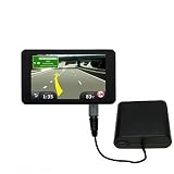 Portable Emergency AA Battery Charge Extender for the Garmin Nuvi 3790T - uses Gomadic TipExchange Technology