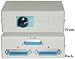 DB25 Female x 1 In / Centronics 36 (CN36) Female x 2 Out, AB 2 Way Switch Box