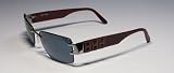 NEW 100% AUTHENTIC DANIEL SWAROVSKI 596 UPSCALE GUNMETAL/BLUE ABSOLUTELY GORGEOUS SUNGLASSES CRYSTAL RHINESTONESS/STRASS/CRYSTALS - womens/ladies
