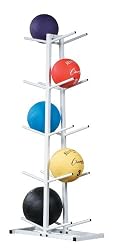Champion Sports Double Medicine Ball Tree