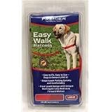 EASY WALK HARNESS, Color: RED/CRANBERRY; Size: LARGE (Catalog Category: Dog:WALKING ACCESSORIES)