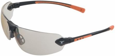 Encon Safety Products Inc ESP-08204874 Veratti 429 StratchCoat Lens - Black And Orange Frame Glasses