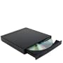 24x USB External Slim CD-ROM Drive (Black)