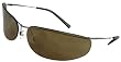 Dolce & Gabbana D&G 410S D62 Sunglasses, Gunmetal Frame/ Brown Lenses/ Gold Flash
