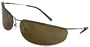 Dolce & Gabbana D&G 410S D62 Sunglasses, Gunmetal Frame/ Brown Lenses/ Gold Flash