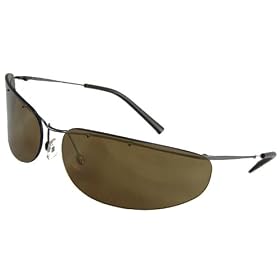 Dolce and Gabbana D&G 410S D62 Fashion Sunglasses, Gunmetal Frame  Brown Lenses  Gold Flash