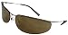 Dolce & Gabbana D&G 410S D62 Sunglasses, Gunmetal Frame/ Brown Lenses/ Gold Flash