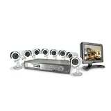 SVAT CLEARVU3 Web Ready 8 Channel Deluxe DVR Security System with 8 LCD Screen & 8 Indoor/Outdoor Hi-Res Night Vision Surveillance Cameras