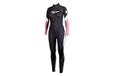 Rip Curl Womens Dawn Patrol Back Zip Flat Lock Fullsuit Surfing Wetsuit - 3/2mm