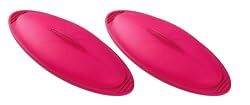 Orka 12-Ounce Raspberry Silicone Steamers, Set of 2