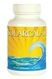 Coral Calcium, Magnesium, and Vitamin D-3 by SolarCal-D - Recommended by Robert Barefoot on TV and The Calcium Factor (90 Tablets, 1 Month Supply)
