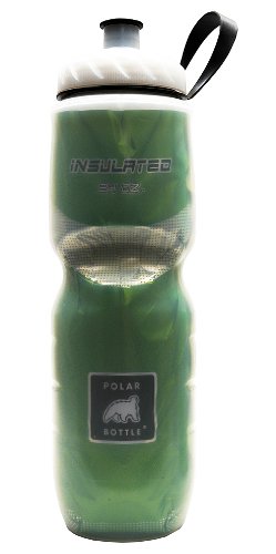 Polar Insulated Water Bottle (24-Ounce, Lime Green)