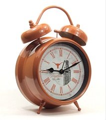 Texas Longhorns Vintage Musical Alarm Clock from Eagles Wings