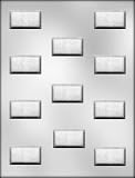 RECTANGULAR PLAIN MINT CHOCOLATE MOLD