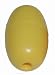 Kwik Tek F-5Y Float (5-Inches X 3-Inches,Yellow)