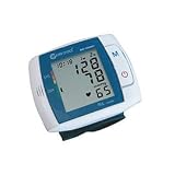 Clever Choice Automatic Digital English & Spanish Talking Wrist Blood Pressure Monitor with120 Memory (SDI-1086WT)