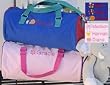 Pink Duffle with Butterfly