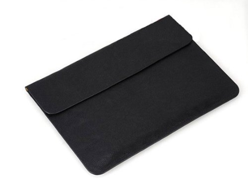 EasyAcc 13.3 inch Laptop Ultrabook Leather Sleeve Carry Case Cover for Apple Macbook Air 13.3 , Asus Zenbook UX31, Acer Aspire S3, Lenovo IdeaPad U300s, Samsung SERIES 9 NP900X3B, Toshiba Satellite Z830 Ultrabook (Size: 13.3 inch, Color: Black)