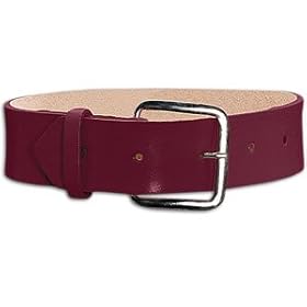 Buy Athletic Specialties 1 1 2 Leather Uniform Belt - ( sz. XL, Black ) by Athletic Specialties