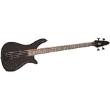 Rogue LX200B Series II Bass Guitar, Pearl Black