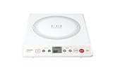 TOSHIBA IH調理器 高火力IH1.3kW MR-C20(WT) ホワイトの画像