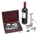 Picnic At Ascot Mahogany Rhone Wine Set