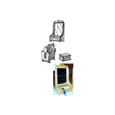 Dresser Mirror, Jewelry Box, Magazine Rack Plans (Woodworking Project Paper Plan) Dresser Mirror, Jewelry Box, Magazine Rack Plans (Woodworking Project Paper Plan)