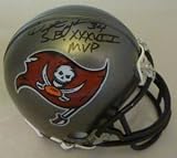 Dexter Jackson Autographed/Hand Signed Tampa Bay Buccaneers Mini Helmet w/XXXVII insc