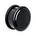 3/4" Black Acrylic Plug