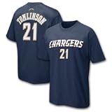 San Diego Chargers Reebok Youth NFL Short Sleeve T-Shirts - Player Name & Number