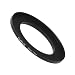 Fotodiox Metal Step Up Ring, Anodized Black Metal 55mm-77mm, 55-77 mm