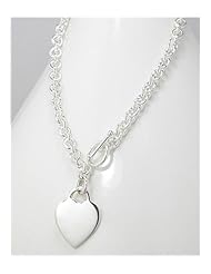 Heart Necklace In 92.5 Sterling Silver