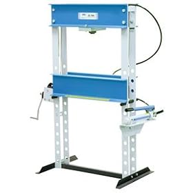 25 Ton Capacity Floor Press w/Hand Pump (OTC1833) Category: Porta Powers and Pumps