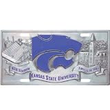 Kansas State Wildcats License Plate - NCAA College Athletics Fan Shop Sports Team Merchandise