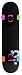 Enuff Neon Logo Complete Skateboard - Black