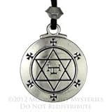 ▼タリスマン・ヘキサグラム・オブ・ソロモン・ペンダントTalisman Hexagram of Solomon●別名"Star of David(ダビデの星)"六芒星形,負のエネルギーを祓う魔除けのシンボル