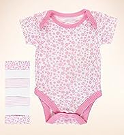 7 Pack - Pure Cotton Short Sleeve Assorted Bodysuits