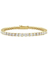 Diamond Tennis Bracelet 18K Yellow Gold - 3.00 CT Diamonds