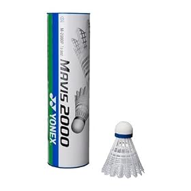 YONEX Mavis 2000 Badminton Shuttlecocks (Tube of 6)