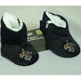New Orleans Saints NFL Baby High Boot Slippers - 0-3 Months