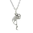 Sterling Silver Childrens Flamingo Necklace