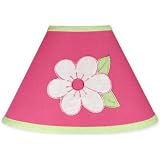 Pink and Green Flower Collection Lamp Shade by... by JoJo Designs