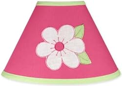 Pink and Green Flower Collection Lamp Shade by JoJo Designs