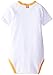 Zutano Unisex-Baby Newborn Hanging Out Screen Short Sleeve Wrap Body